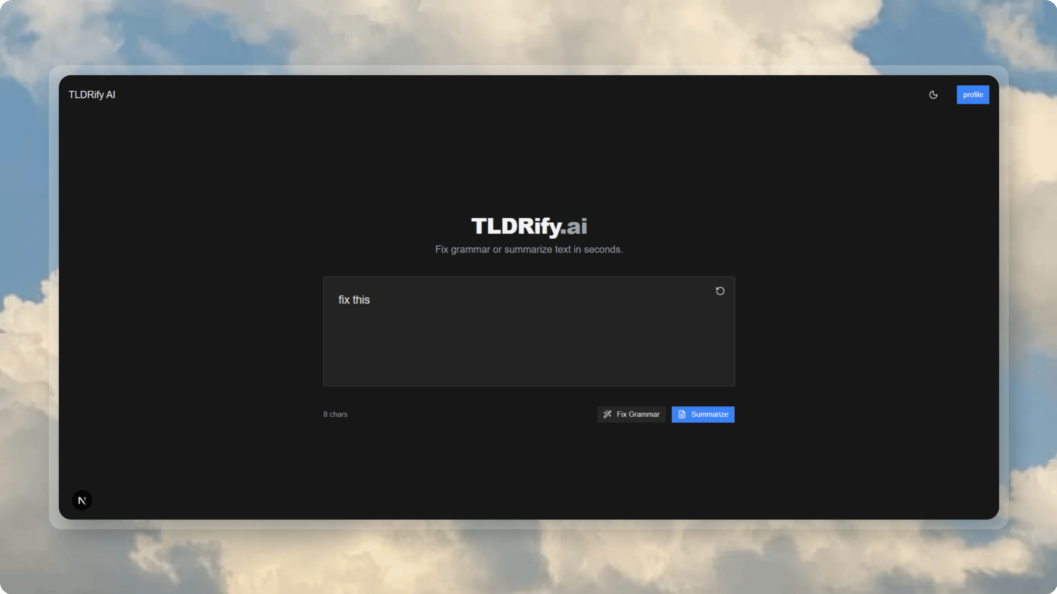 TLDRify AI screenshot